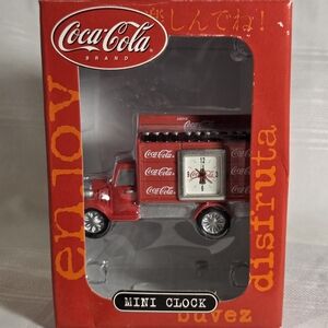 Coca-Cola Mini Clock Truck